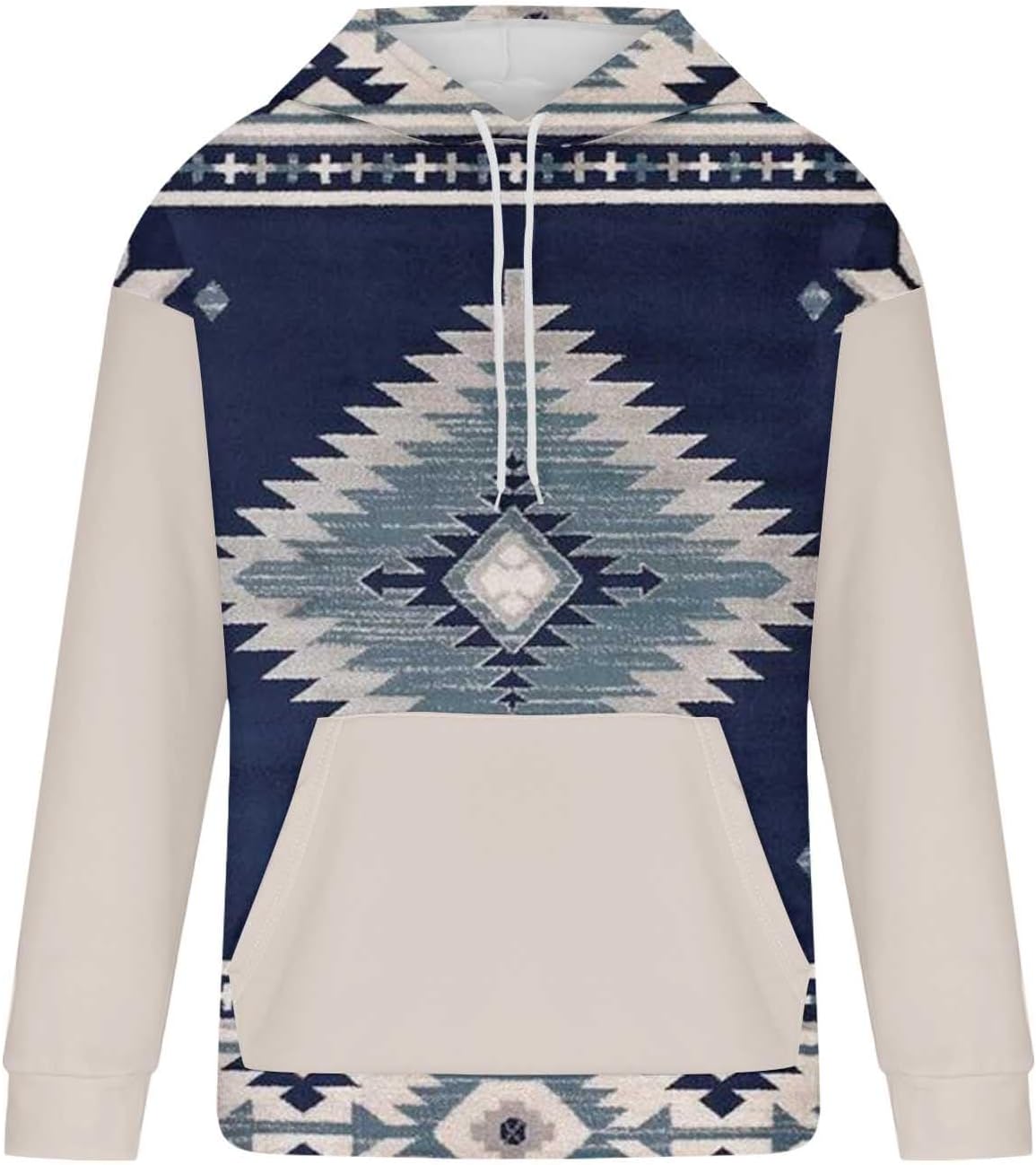 Mens Long Sleeve Fashion Hoodies Sweatshirts Lightweight Loose Fleece Lined Hooded Tops