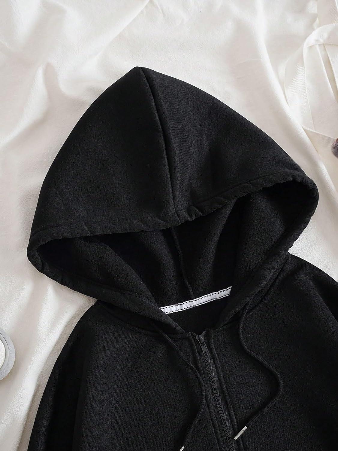 Women's Graphic Zip Up Skeleton Print Oversized Hoodie Sweatshirt with Pockets